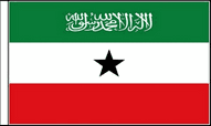 Somaliland Hand Waving Flags